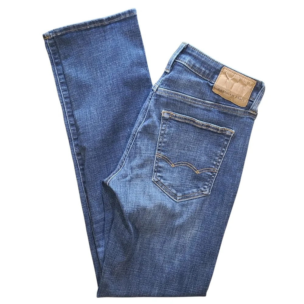 American Eagle Outfitters Men’s Ne(x)t Level Flex Skinny Jeans 30x34 Distressed